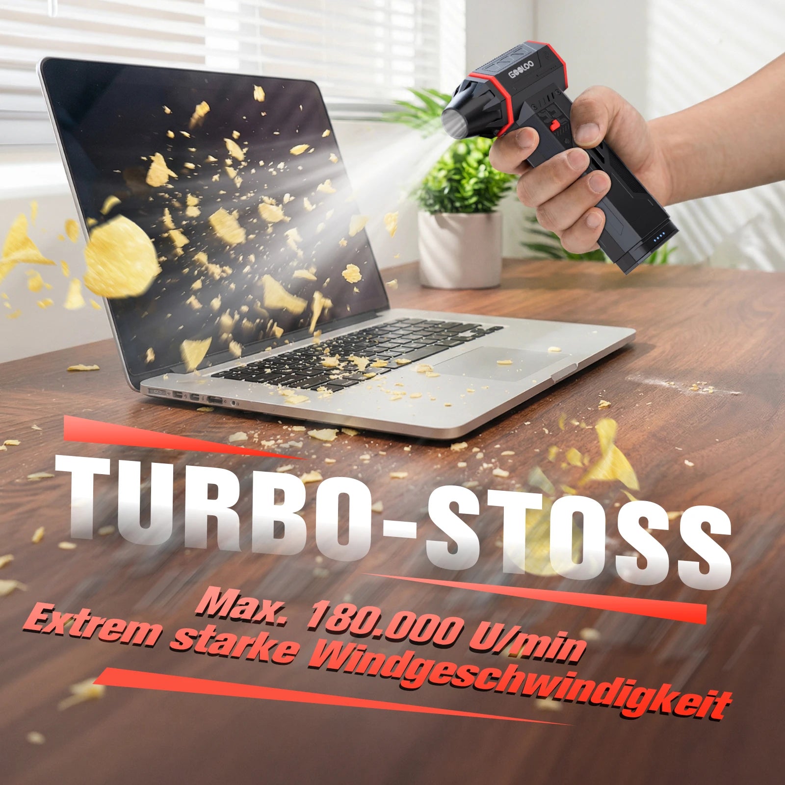 GOOLOO F5S Elektrische Staubgebläse