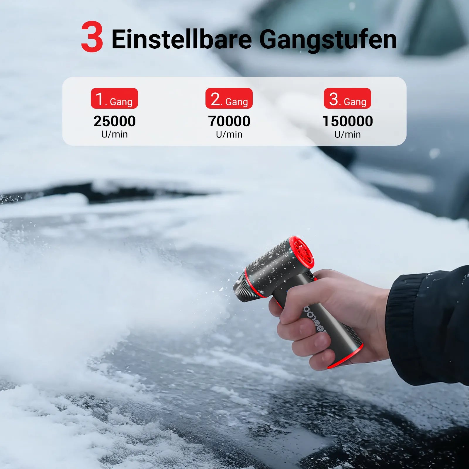 GOOLOO F3 Elektrische Staubgebläse