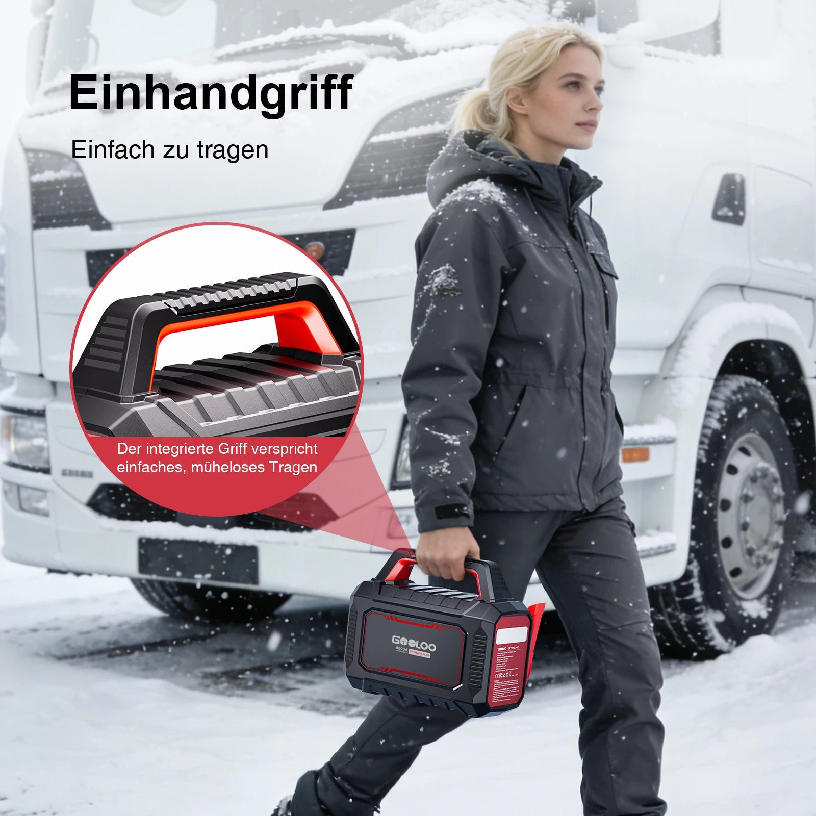 GOOLOO GT-Truck Plus  Starthilfe Powerbank 8000A