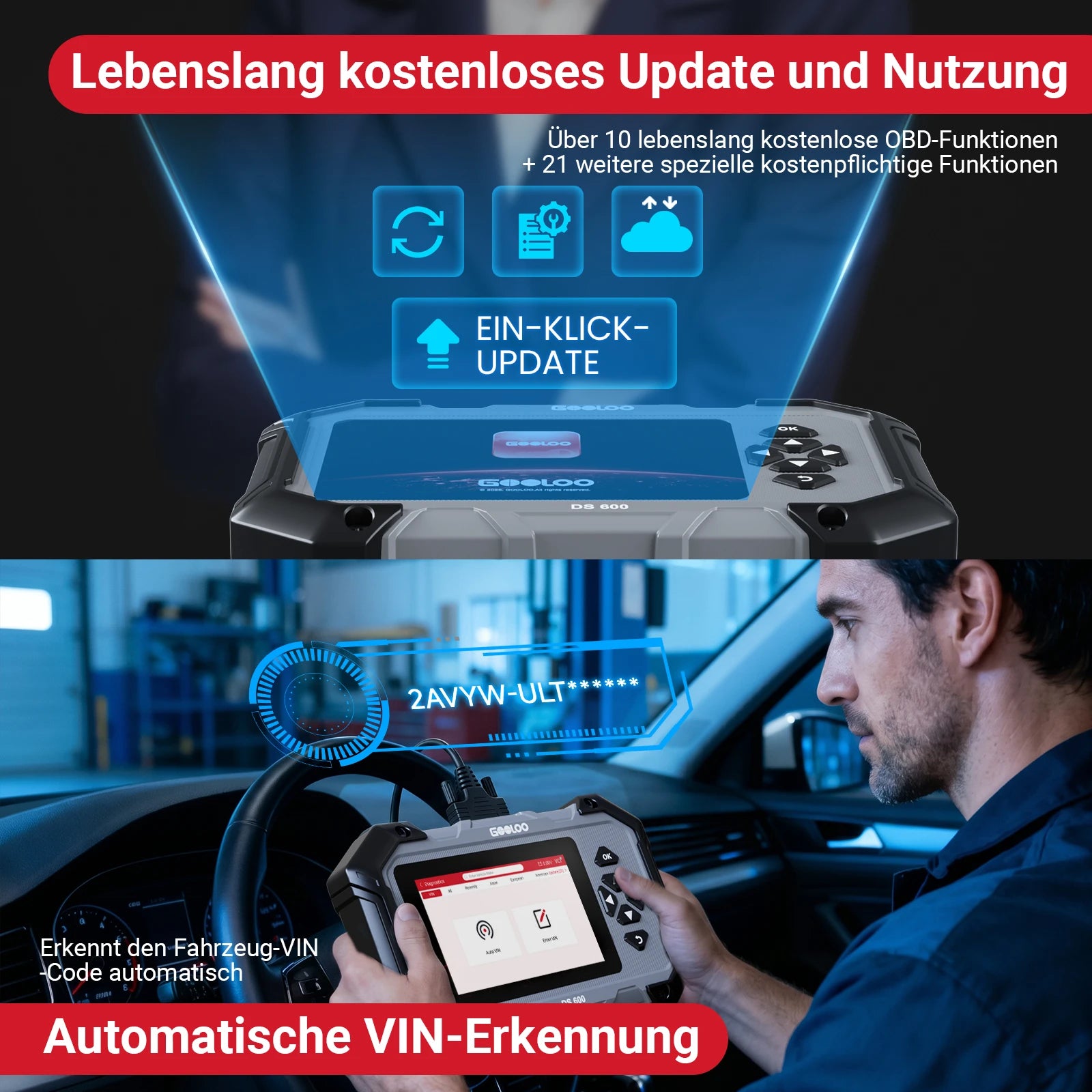 GOOLOO DeepScan DS600 CarCare DIY OBD