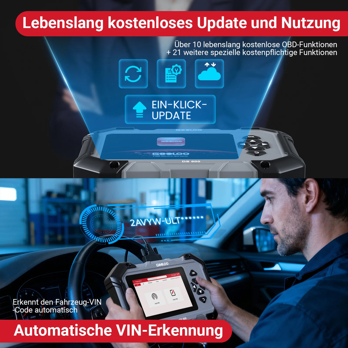 GOOLOO DeepScan DS600 CarCare DIY OBD