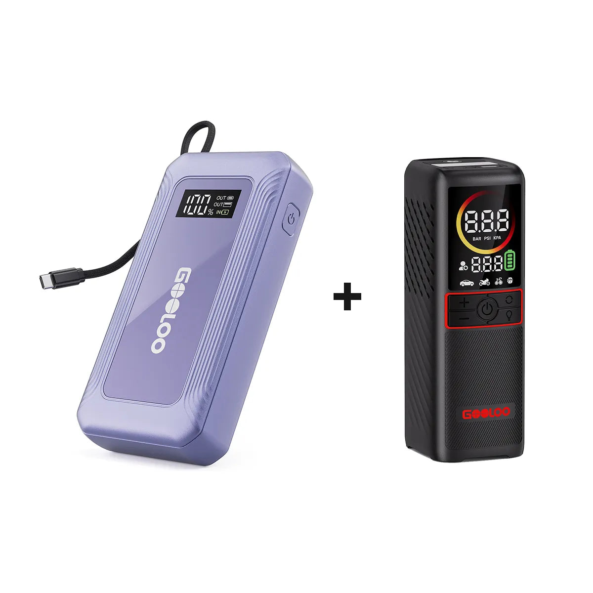 GOOLOO G7 Starthilfe Powerbank 3000A