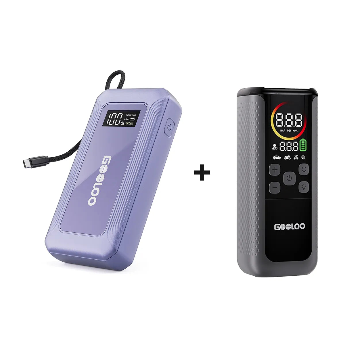 GOOLOO G7 Starthilfe Powerbank 3000A