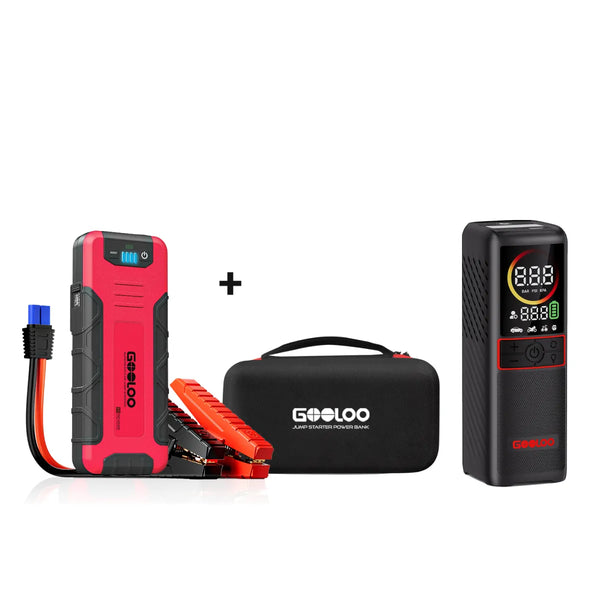 GOOLOO GE4500 Starthilfe Powerbank+GT160+EVA-Box