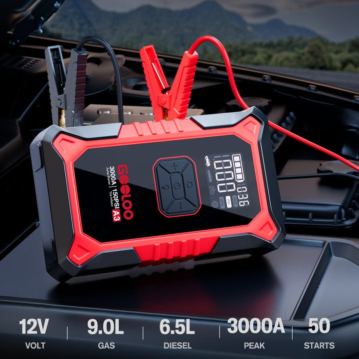 GOOLOO A3 Jumper And Air Compressor
