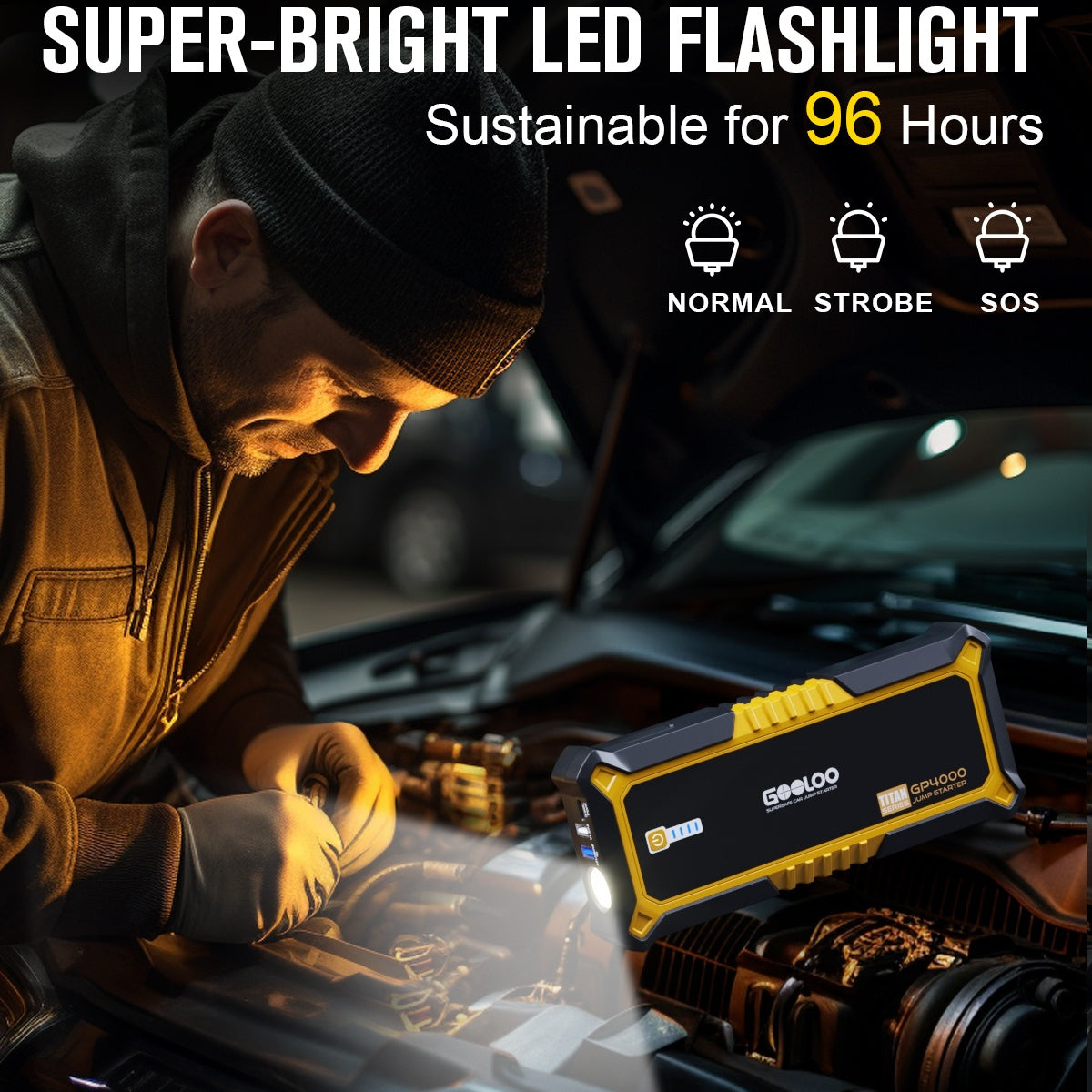 GOOLOO GP4000 Best Automotive Jump Box