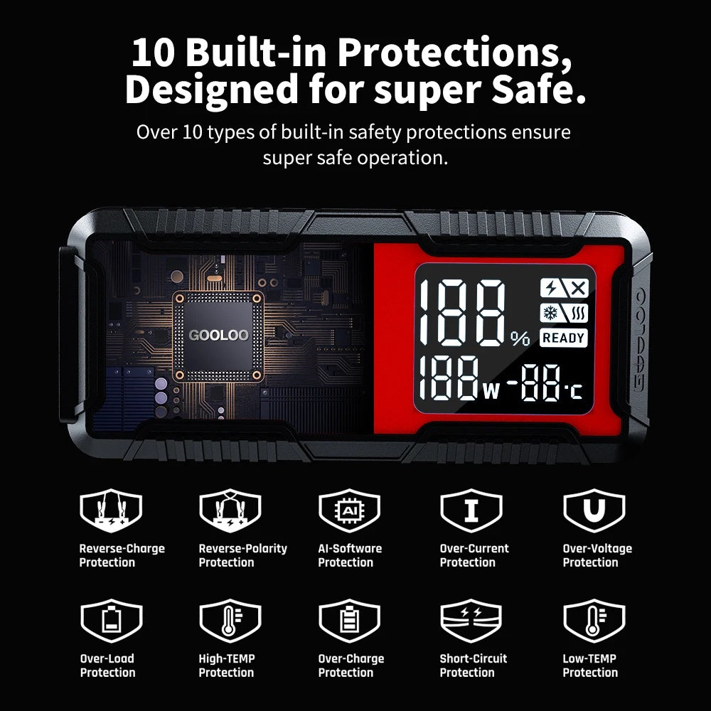 GOOLOO GT4000 Best Brand Jump Starter