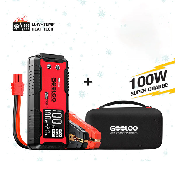 GOOLOO GT4000 Starthilfe Powerbank mit EVA-Box