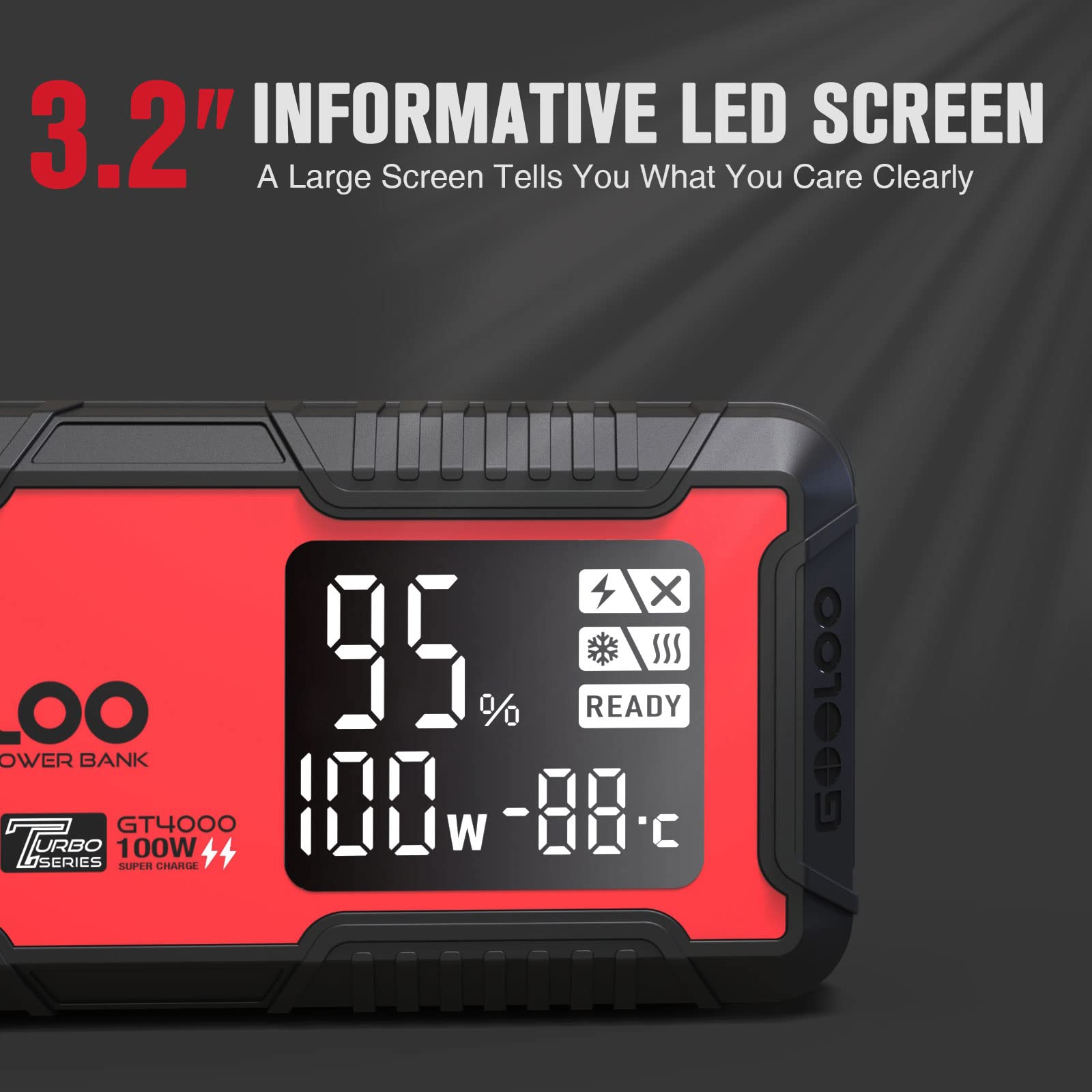 GOOLOO GT4000 Car Battery Booster Box