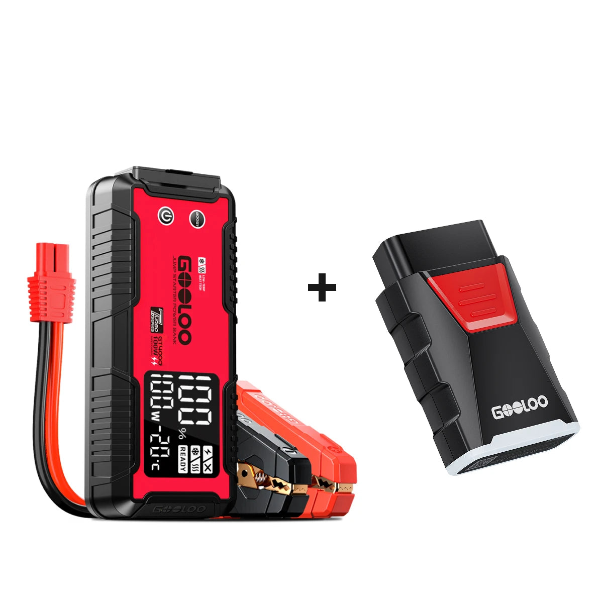 GOOLOO GT4000 Supersafe Starthilfe Powerbank 4000A