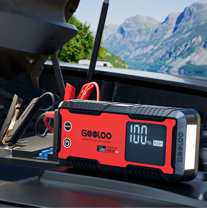 GOOLOO GT6000 Starthilfe Powerbank mit EVA-Box