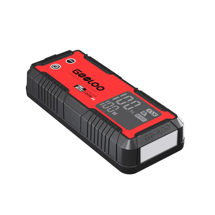 GOOLOO GT6000 Starthilfe Powerbank + GT160 DUAL Elektrische Luftpumpe