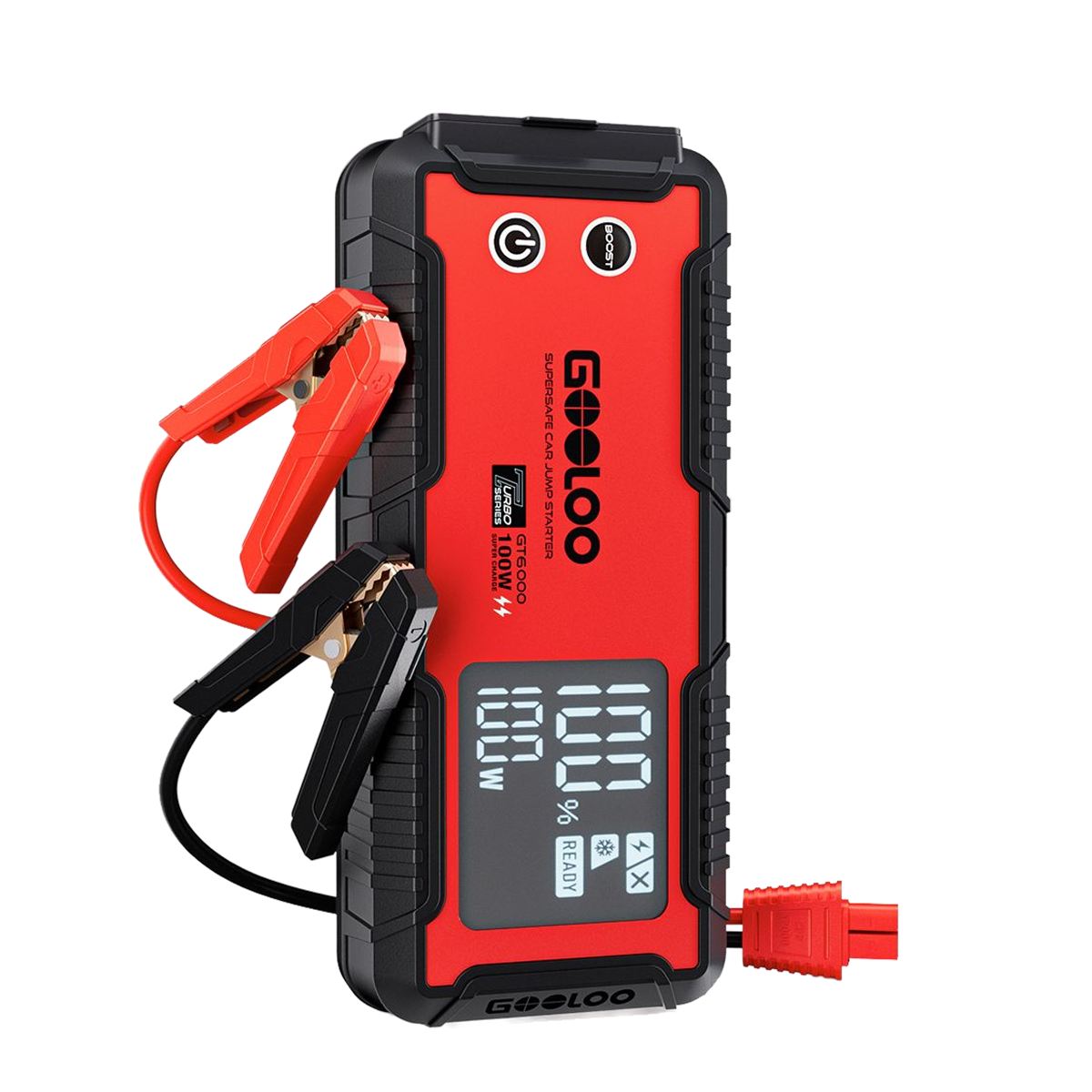 GOOLOO GT6000 Supersafe Starthilfe Powerbank 6000A